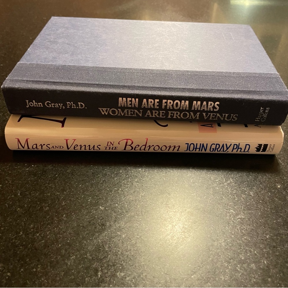 EUC “Mars and Venus in the Bedroom” & “Men are from Mars Women are from Venus”
